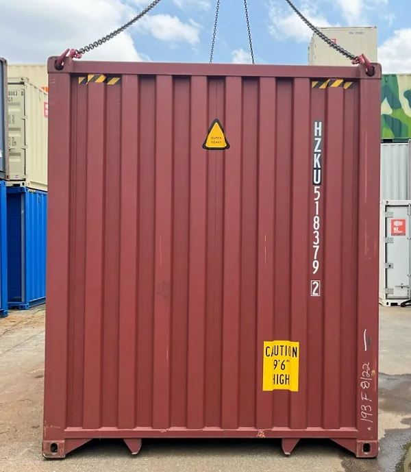 Contenedor 30 pies High Cube – Altura y capacidad extra - Imagen 6