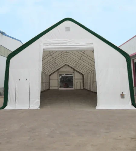 Nave doble armazón 30'x40'x20' – Gran altura industrial