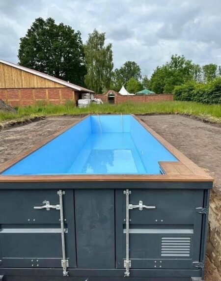 Piscina contenedor 12 m – Nado real en casa
