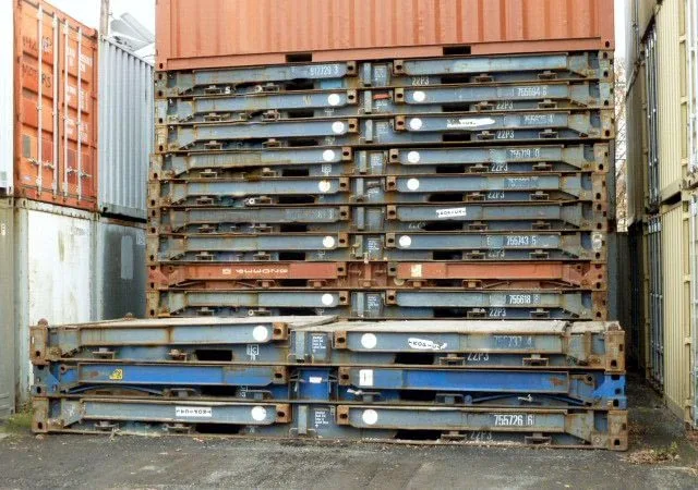 Contenedor Flat Rack 20 pies plegable – Cargas especiales - Imagen 4