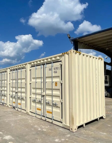 Contenedor 40 HC Open Side nuevo – Lateral 100 % practicable