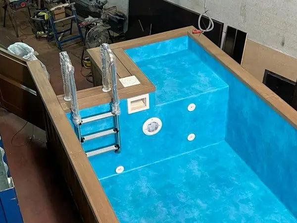 Piscina contenedor de 20 pies para jardines y chalets - Imagen 4