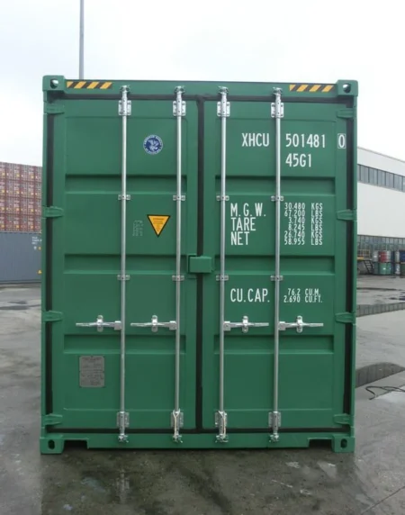 Contenedor 40 pies High Cube nuevo – 76 m³ de volumen