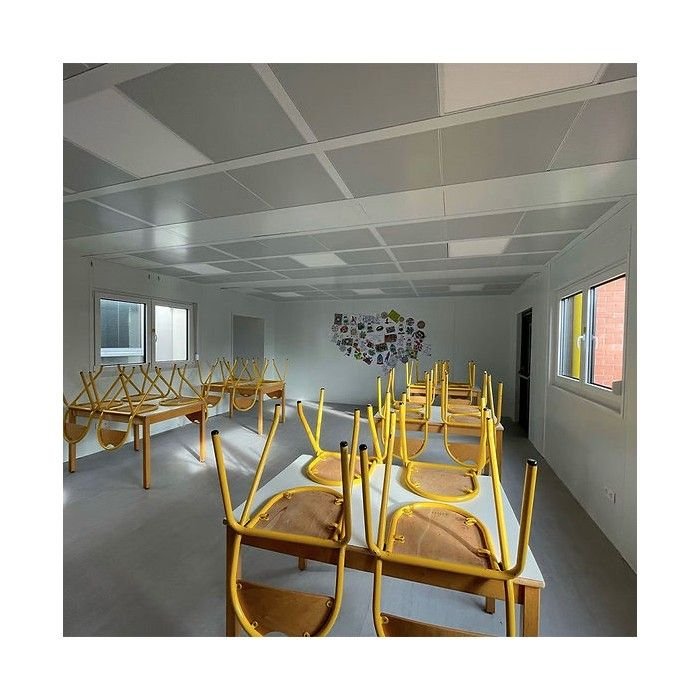 Conjunto de 4 bungalows – Aulas u oficinas conectables - Imagen 6